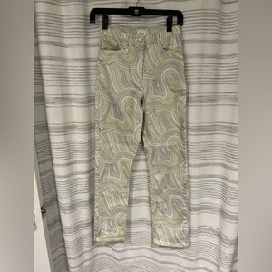Wilfred Free Striped Pants in Pastel Hues